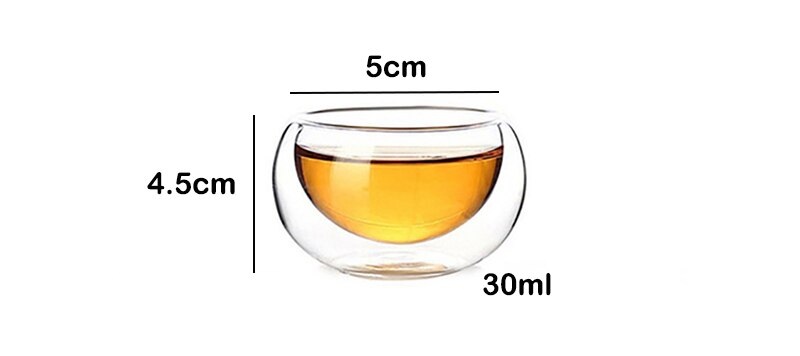 Heat Resistant Glass Tea Set Teapot 6 Cups - view 10