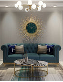 Sun Wall Clock for Luxury Living Room Decor, ibuyxi.com