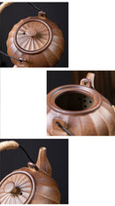 Imitation Firewood Tea Pot Antique Rough Pottery Set, ibuyxi.com
