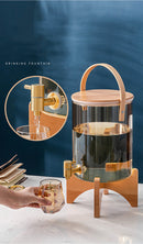 Large Capacity Glass Cold Water Pitcher with Tap, ibuyxi.com