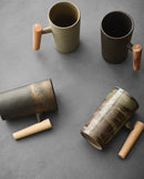 Retro Style Handmade Pottery Coffee Mug Gift, ibuyxi.com