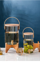 Large Capacity Glass Cold Water Pitcher with Tap, ibuyxi.com