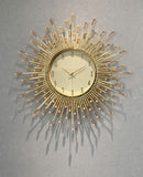 Sun Wall Clock for Luxury Living Room Decor, ibuyxi.com