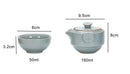 Portable Japanese Ceramic Teapot Cups Set, ibuyxi.com