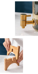 Large Capacity Glass Cold Water Pitcher with Tap, ibuyxi.com