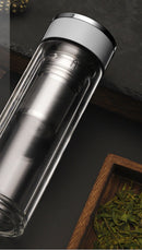 Tea Glass Thermos Bottle Stainless Steel Insulated, iBuyXi.com