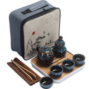 Portable Travel Tea Set Teapot, Cup and Tea Bag, ibuyxi.com