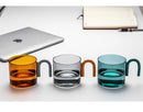 Creative Heat-Resistant Colored Glass Mug, ibuyxi.com