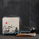 Portable Travel Tea Set Teapot, Cup and Tea Bag, ibuyxi.com