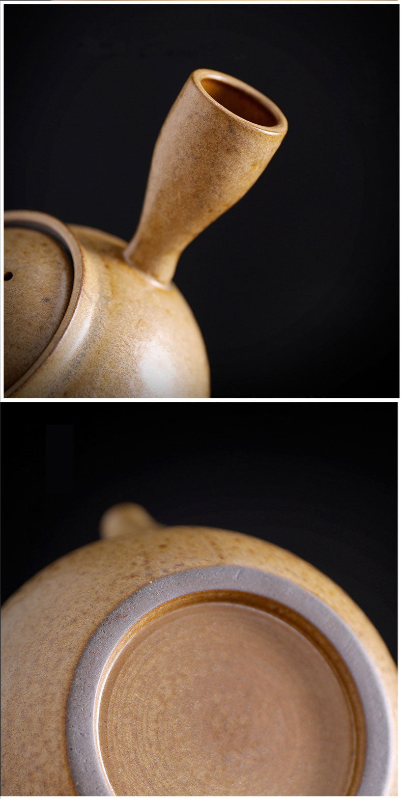 Retro Ceramic Tea Pot Clay Mug Set, ibuyxi.com