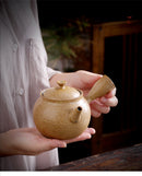 Retro Ceramic Tea Pot Clay Mug Set - view 10