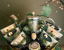 Premium Loose-Leaf Tea Gift Set with Glass Infuser Teapot