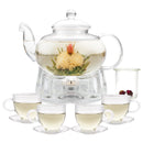 Premium Loose-Leaf Tea Gift Set with Glass Infuser Teapot