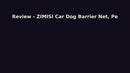 Dog Car Backseat Barrier