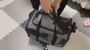 Rolling Pet Carrier with Wheels for Cats & Small Dogs