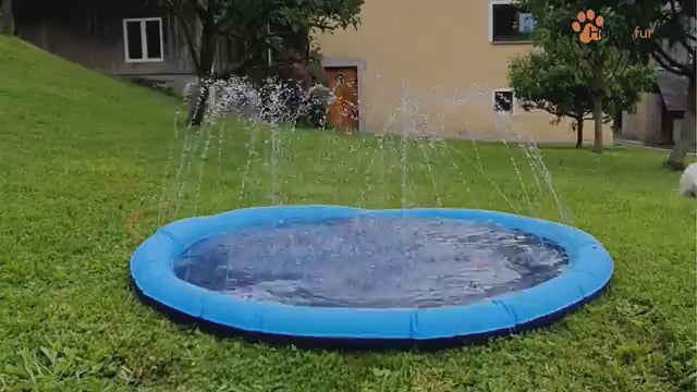 Dog Splash Pad Sprinkler Pool