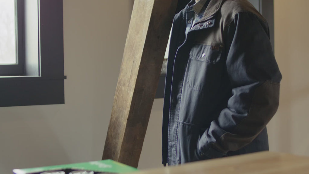 Men's Waxed Canvas Barn Jacket