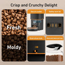Programmable 4L Automatic Pet Feeder for Small Dogs Cats, Up to 6 Meals Daily