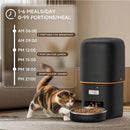 Programmable 4L Automatic Pet Feeder for Small Dogs Cats, Up to 6 Meals Daily