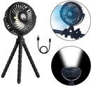 Rechargeable Clip-On Pet Crate Cooling Fan