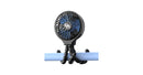 Rechargeable Clip-On Stroller Fan with Flexible Tripod Legs