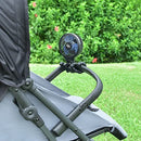 Rechargeable Clip-On Stroller Fan with Flexible Tripod Legs
