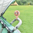 Rechargeable Clip-On Stroller Fan with Flexible Tripod Legs