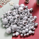 Red Gold Shatterproof Ornament Set 30-Piece