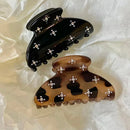 Rhinestone Crystal Claw Hair Clip
