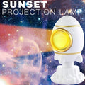 Rocket Sunset Projection Lamp