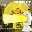 Rocket Sunset Projection Lamp