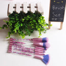 Rose Gold Glitter Makeup Brush Gift Set