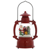 Santa Musical LED Snow Globe Lantern
