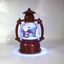 Santa Musical LED Snow Globe Lantern