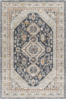 Kouta Beige & Navy Area Rug