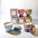 Scented Candle Gift Set, 4 Soy Wax Tin Candles in Gift Box