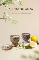 Scented Candle Gift Set, 4 Soy Wax Tin Candles in Gift Box