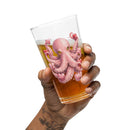 Hearts Octopus Shaker Pint Glass