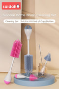 Silicone Baby Bottle Brush Set