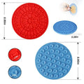 Silicone Dog Lick Mat with Suction Cups