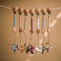 Silicone Pacifier Clip Set