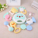 Silicone Teething Toy Set, 10 Pack