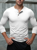 Slim Fit Henley Tee