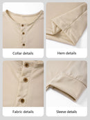 Slim Fit Henley Tee