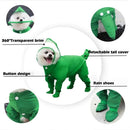Small Dog Waterproof Raincoat with Rain Shoes Boots,Pet Puppy Cat Full Body