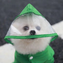 Small Dog Waterproof Raincoat with Rain Shoes Boots,Pet Puppy Cat Full Body