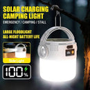 Solar Camping Lantern USB Rechargeable Hanging Light