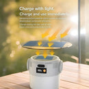 Solar Camping Lantern USB Rechargeable Hanging Light