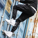 Solid Color Multi Flap Pocket Cargo Pants