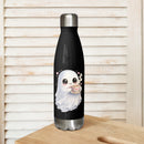 Here for the Tea Ghostie Stainless Steel Water Bottle